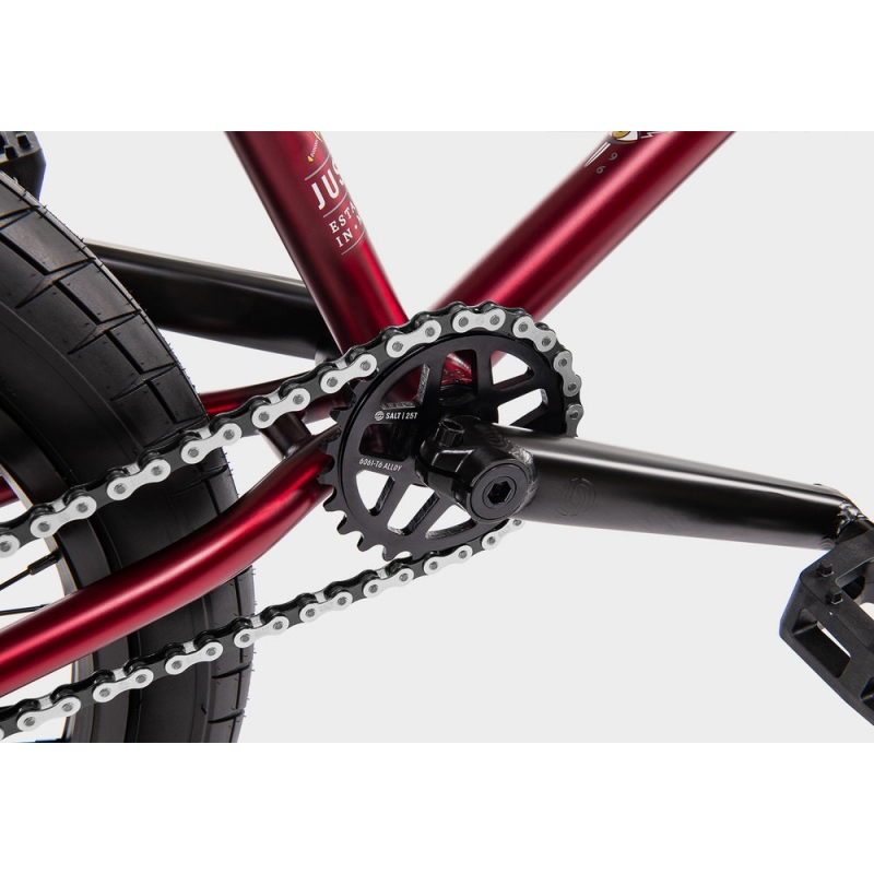 WeThePeople JUSTICE 2020 20.75 matt translucent red BMX bike buy...