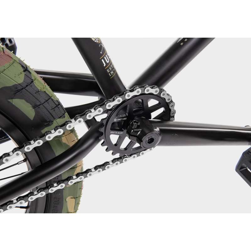 WeThePeople JUSTICE 2020 20.75 matt black BMX bike buy in Canada