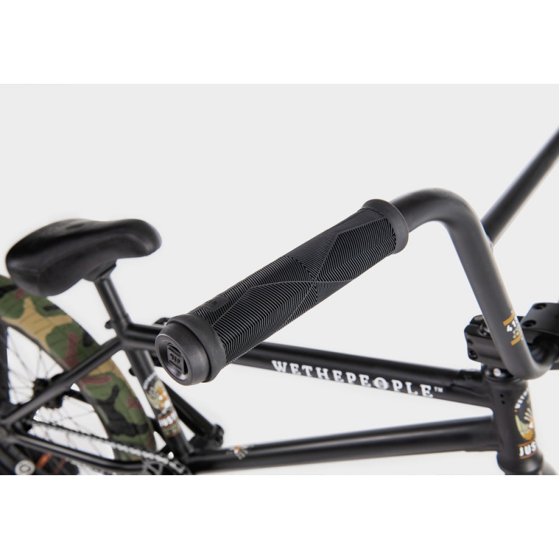WeThePeople JUSTICE 2020 20.75 matt black BMX bike - KINGSBIKES Canada