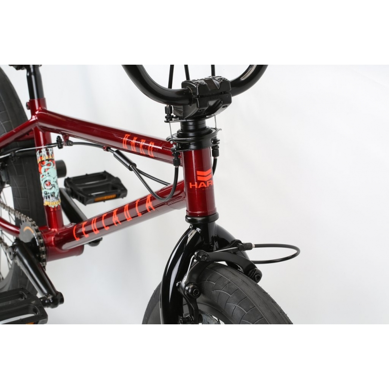 haro bicycle red
